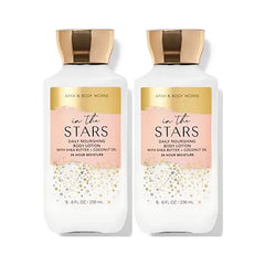 Bath & Body Works Super Smooth Body Lotion 2 Pack Gift Sets – 8 oz Each – You’re the One, Into the Stars, Gingham Love – Women’s Moisturizing Lotion