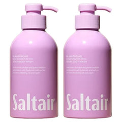 Saltair Body Wash,  2 Pack. Moisturizing Body Cleanser with Monoi Oil and Cupuacu Butter. Luxury Shower Gel for Women and Men.Paraben Free. 2x 17oz Pump Bottles