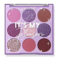 ColourPop  Eyeshadow Palette Metallic Opalescent with Duo Chrome Finishes High Pigment Eye Makeup with a Long Wearing Formula