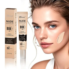 O'CHEAL BB Cream with SPF 50+ | Full Coverage Tinted Moisturizer with Buildable Concealer Powder Foundation, Oil-Free, Hydrating & Matte Finish | Vegan, Cruelty-Free, for All Skin Types