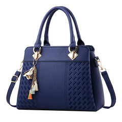 JAHH Women Genuine Leather Designer Tote Bags Purses and Handbags for Women Fashion Ladies Top Handle Shoulder Satchel Bag Four Seasons