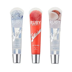 Ruby Kisses Jellicious Mouth Watering Lip Gloss  Long Lasting Shine
