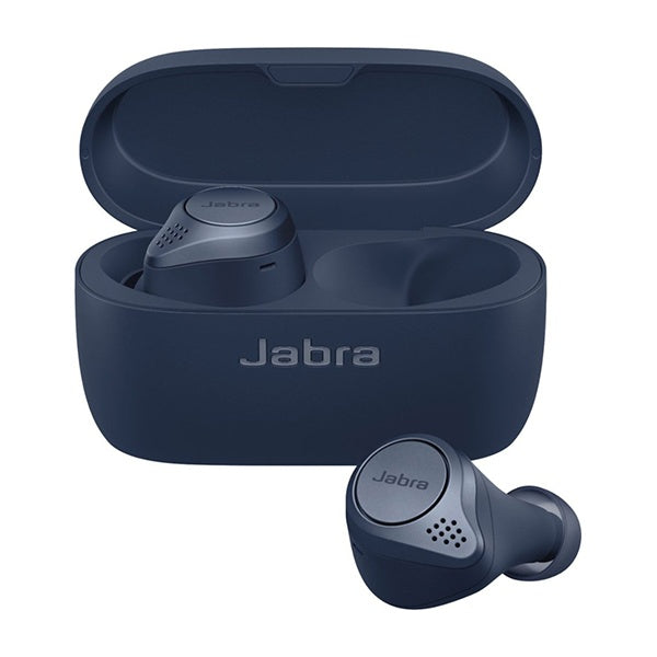 Jabra Elite Active 75t True Wireless Active Noise Cancelling In-Ear Headphones Navy