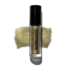Palladio Liquid Eyeshadow, creamy shimmery formula that instantly adheres to the eyelid with flexible applicator wand for over 8 hours of smudge and crease-proof wear