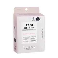 VOESH Pedi Moments, Two Sets of Pedi in a Box 4 Step + a Nail File, Spa Pedicure Kits, Nail Kit, At Home Pedicure Supplies, Self-Care Kit