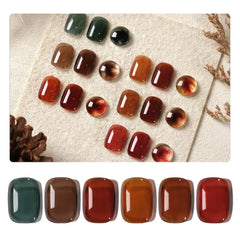 GAOY 6-Color Soak-Off UV Gel Nail Polish Sets