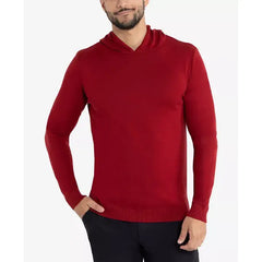 X-Ray Men's Basic Hooded Midweight Sweater