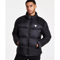Men's Larry Fabric Block Puffer Jacket