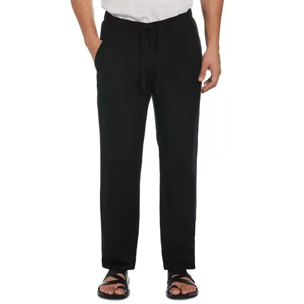 Cubavera Men's Linen Blend Drawstring Pant