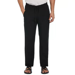 Cubavera Men's Linen Blend Drawstring Pant