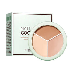 Jmheeeeee Fine Art Three Color Concealer Full Face Concealer Foundation 10.5g Hudabeauty Rare Beauty Eye Brightener White Concealer Under Eye Powder Cool Toned Bronzer Wet And Wild Bronzer Cover Girl