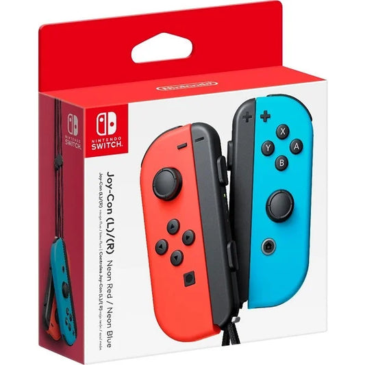 Joy-Con (L) / (R) Wireless Controller for Nintendo Switch (HACAJAEAA) - Neon Red / Neon Blue