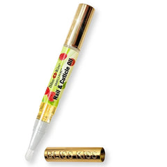 Bliss Kiss Simply Pure Nail & Cuticle Oil Pen – Vitamin E & Jojoba Nail Strengthener for Brittle, Peeling, Thin Nails | Hydrating Nail Growth Serum | Crisp Fragrance (1 Pen)