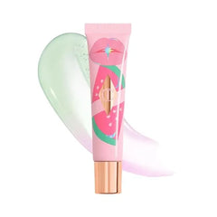 Charlotte Tilbury Healthy Glow Nectar Lip Oil – Sheer Tinted Lip Gloss Oil with Hyaluronic Acid & Vitamin E for High-Shine, Hydrated Lips