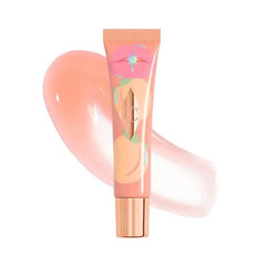 Charlotte Tilbury Healthy Glow Nectar Lip Oil – Sheer Tinted Lip Gloss Oil with Hyaluronic Acid & Vitamin E for High-Shine, Hydrated Lips