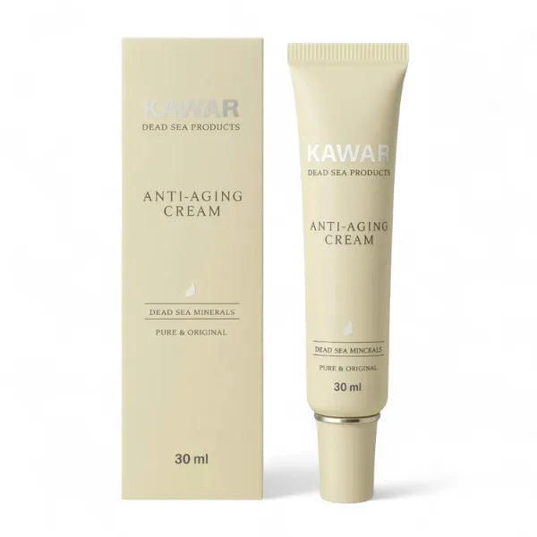 KAWAR Dead Sea Anti-Aging Extra-Firming Neck, Face and Decollete Cream | Anti-Aging Moisturizer | Visibly Firms, Smoothes and Lifts | Minimizes Appearance Of Wrinkles | Targets Dark Spots | 1 Oz