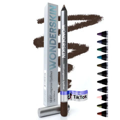 Wonderskin 1440 Longwear Waterproof Eyeliner Pencil - Sharpenable Eyeliner Pencil and Smudge Proof Eye Liner Pencils