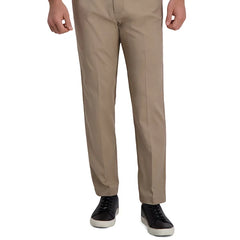 Haggar Cool Right Performance Flex Straight Fit Flat Front Pant