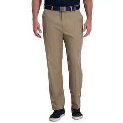 Haggar Cool Right Performance Flex Classic Fit Flat Front Pant