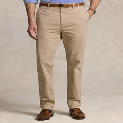 Polo Ralph Lauren Men's Big & Tall Stretch Classic-Fit Twill Pant