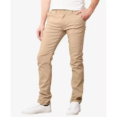 Galaxy By Harvic Men's Super Stretch Slim Fit Everyday Chino Pant