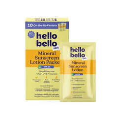 Hello Bello Kids Mineral Sunscreen SPF 50 Bundle – Lotion, Spray & Broad Spectrum UVA/UVB Protection, Water Resistant, 5 oz