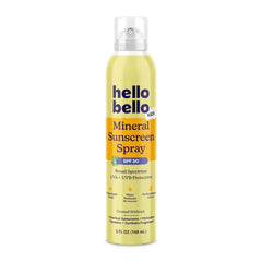 Hello Bello Kids Mineral Sunscreen SPF 50 Bundle – Lotion, Spray & Broad Spectrum UVA/UVB Protection, Water Resistant, 5 oz