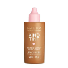 Pacifica Tinted Moisturizer – Kind Tint Serum, Lightweight Hydrating Foundation with Vegan Collagen & Hyaluronic Acid for Dewy Glow, Buildable Coverage, Vegan, 1 fl oz
