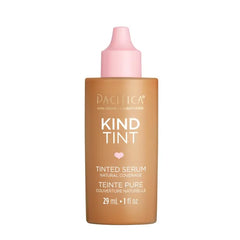 Pacifica Tinted Moisturizer – Kind Tint Serum, Lightweight Hydrating Foundation with Vegan Collagen & Hyaluronic Acid for Dewy Glow, Buildable Coverage, Vegan, 1 fl oz