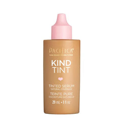 Pacifica Tinted Moisturizer – Kind Tint Serum, Lightweight Hydrating Foundation with Vegan Collagen & Hyaluronic Acid for Dewy Glow, Buildable Coverage, Vegan, 1 fl oz