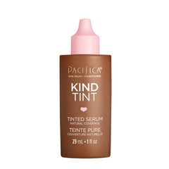 Pacifica Tinted Moisturizer – Kind Tint Serum, Lightweight Hydrating Foundation with Vegan Collagen & Hyaluronic Acid for Dewy Glow, Buildable Coverage, Vegan, 1 fl oz