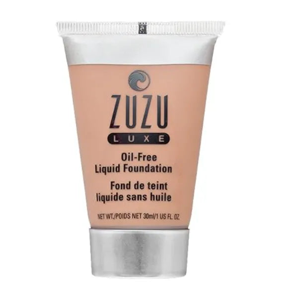 Zuzu Luxe,Oil Free Liquid Foundation ,1 fl oz,Infused with vitamins A,E, aloe to keep skin supple and resilient.Natural, Paraben Free,Non GMO.