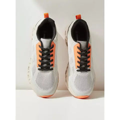 Textured Lace-Up Sneakers Multicolour