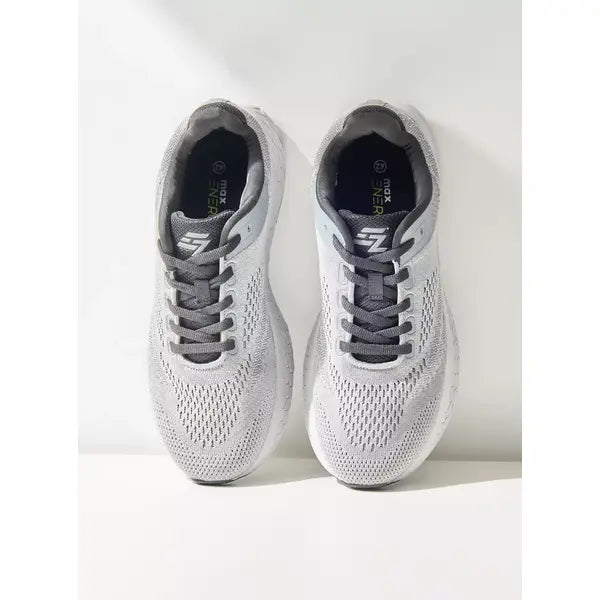 Textured Flyknit | Sports Shoes with Lace-Up Closure