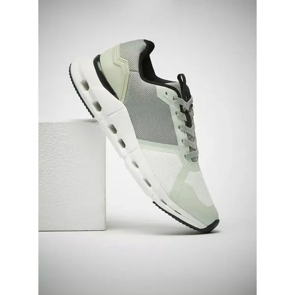 Colourblock Lace-Up Sneakers green