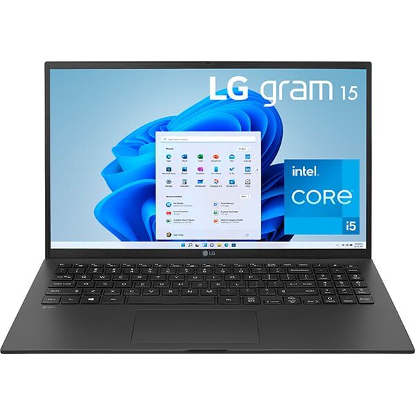 LG Gram Notebook 15.6” Full HD IPS Laptop (11th Gen) Intel Core i5 (15Z95P-K.AAB6U1) (16GB RAM 512GB NVMe SSD)