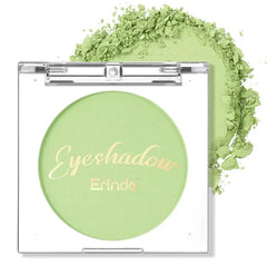 Erinde Eye Shadow, Matte Single Eyeshadow Pressed Powder Eyeshadow Makeup, Matte Shade Eyelid Color Eye Makeup for Women, High Pigment, Long Wear, Waterproof,