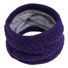 LIhncine Kids Girls/Boys Winter Knitted Infinity Scarf Polar Neck Warmer