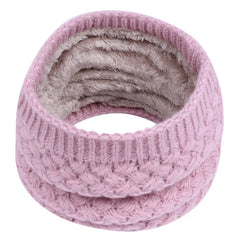 LIhncine Kids Girls/Boys Winter Knitted Infinity Scarf Polar Neck Warmer