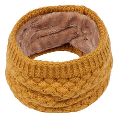 LIhncine Kids Girls/Boys Winter Knitted Infinity Scarf Polar Neck Warmer