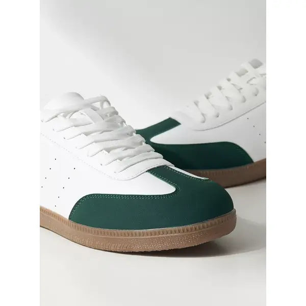 Colourblock | Shoes with Lace-Up Closure