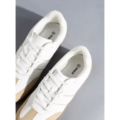 Plain | Lace-Up Sneakers