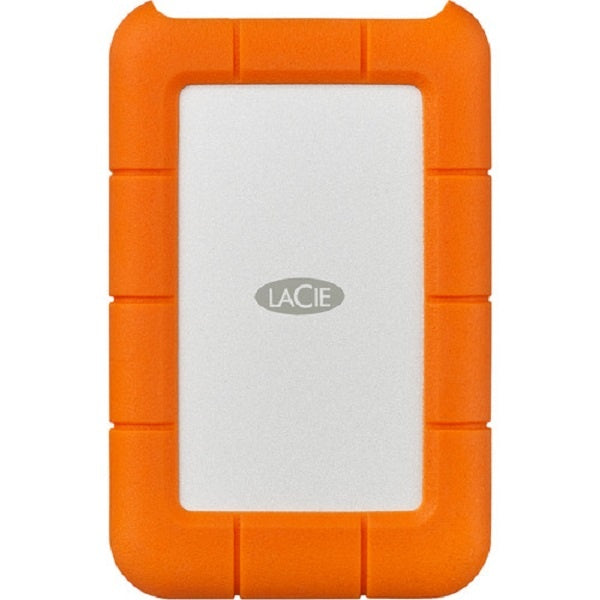 Lacie Rugged USB-C Portable Hard Drive (STFR5000800) 5TB - Orange