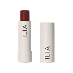 ILIA Balmy Tint Hydrating Lip Balm Buildable Lip Color + Soft Shine Nourish + Moisturize with Shea Butter & Rosehip Seed Oil