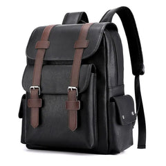 Quarryuo 15.6-inch Laptop Backpack for Men & Women – Stylish Casual Daypack for College, Work, and Travel, Black