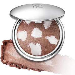 FOCALLURE Shimmer Face Highlighter Makeup Powder, Gel to Powder Glow Finish, Leaving a Lightweight & Healthy Radiance, Long Lasting Luminous Face Body Highlighter Makeup