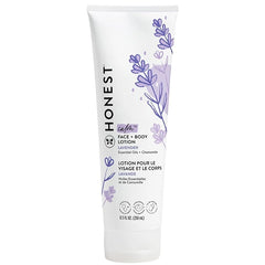 The Honest Company Hydrating Face and Body Lotion, Fast Absorbing, Naturally Derived, Hypoallergenic, Fragrance-Free, Sensitive, 8.5 fl oz
