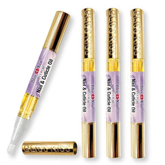 Bliss Kiss Nail Oil Cuticle Pens w/ Vitamin E & Jojoba – Strengthener & Growth Treatment for Brittle, Peeling, Thin Nails (Variety Scents)