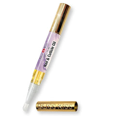 Bliss Kiss Simply Pure Nail & Cuticle Oil Pen – Vitamin E & Jojoba Nail Strengthener for Brittle, Peeling, Thin Nails | Hydrating Nail Growth Serum | Crisp Fragrance (1 Pen)