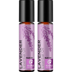 Maple Holistics Essential Oil Roll On - Calming Aromatherapy Oil Roller for Sleep Headaches and Relaxation - Natural Pre-Diluted Sleep Oil for Nighttime Relaxation